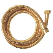 Wąż natryskowy 150cm złoto ISA