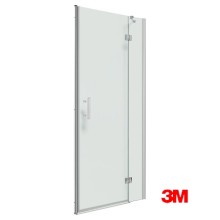 Drzwi prysznicowe 100x195 Manhattan ADP10X LUX-TCRTR Omnires szkło czyste z powłoką 3M