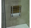 Aqualine krzesełko prysznicowe bambus składane AE236