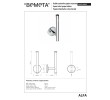Bemeta ALFA uchwyt na papier toaletowy - zapasowy 102512032