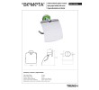 Bemeta TREND-I uchwyt na papier toaletowy z klapką 104112018a