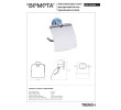 Bemeta TREND-I uchwyt na papier toaletowy z klapką 104112018d