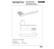 Bemeta VIA Uchwyt na papier toaletowy 135012022