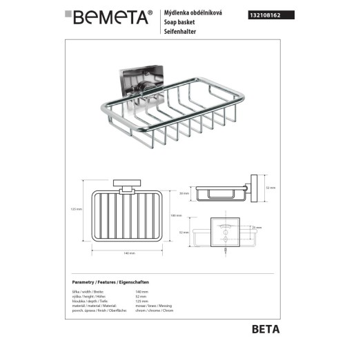 Bemeta BETA Mydelniczka 132108162