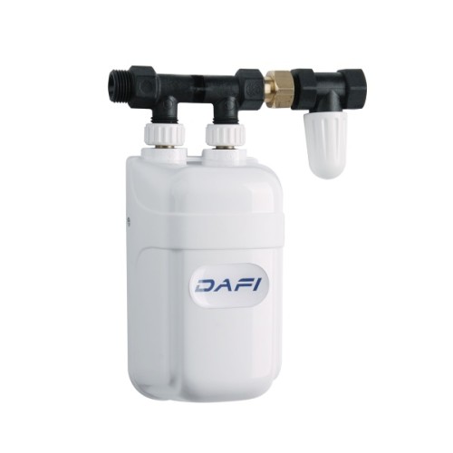 Przepływowy ogrzewacz wody DAFI 4,5 kW z przyłączem