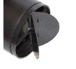 Wentylator łazienkowy MMotors 1894/1 169m³/h 19W szklany panel czarny mat standard