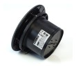 Wentylator łazienkowy MMotors 72091/2294 169m³/h 19W szklany panel czarny mat timer