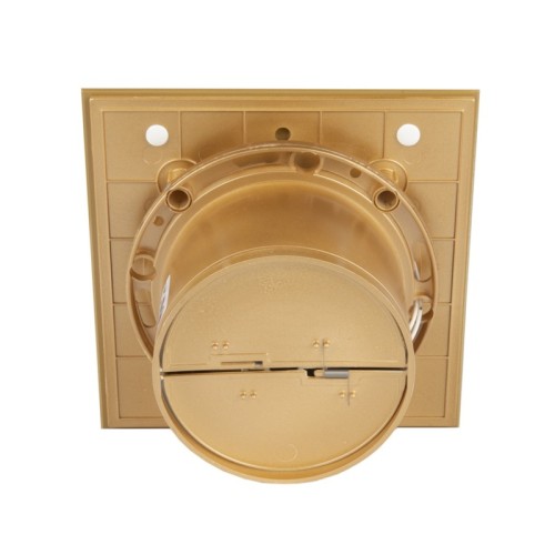 Wentylator łazienkowy MMotors 9173 100m³/h 5,5W szklany panel złoto połysk standard