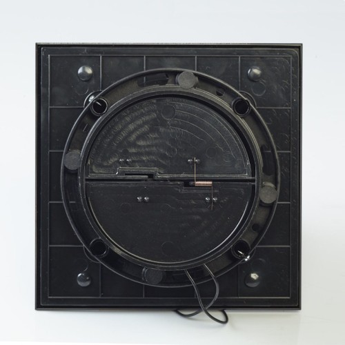 Wentylator łazienkowy MMotors 0818 ultra cienki 90m³/h 16W cichy czarny panel szklany standard