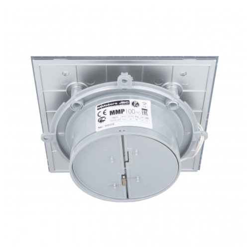 Wentylator łazienkowy MMotors 0832 ultra cienki 90m³/h 16W cichy marmurkowy szklany panel standard