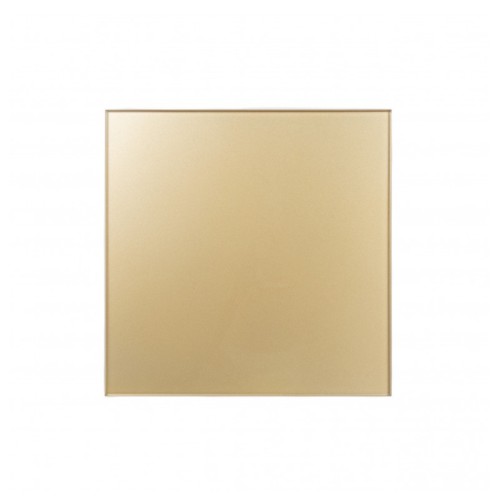 Wentylator łazienkowy MMotors 1075 ultra cienki 90m³/h 16W cichy złoty panel szklany standard