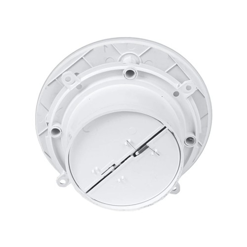 Wentylator łazienkowy MMotors 72025/2287 ultra cienki 169m³/h 19W okrągły szklany panel biały mat higrostat + timer