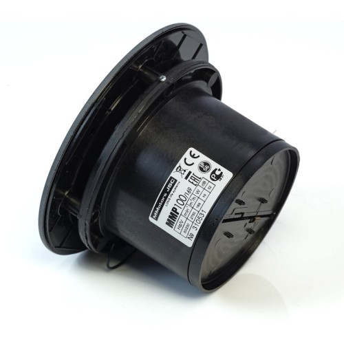 Wentylator łazienkowy MMotors 72068/2300 169m³/h 19W szklany panel czarny mat higrostat + timer
