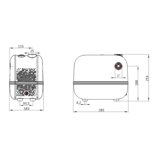 Omnigena Pompa MS SMART BOX PM 230V z falownikiem