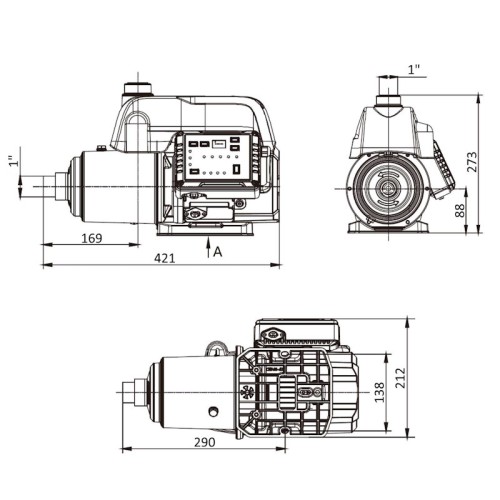 Omnigena Pompa Multi MH SMART 230V z falownikiem