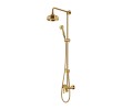 Omnires Art Deco AD5144GL System prysznicowy natynkowy złoty