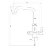 Bateria zlewozmywakowa Flash sensor 788403 Sanitop Wingenroth bezdotykowa