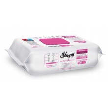 Sleepy Easy Clean – uniwersalne chusteczki czyszczące z białym mydłem zapach lilii 100 szt
