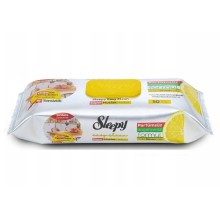 Sleepy Easy Clean – chusteczki czyszczące cytrynowe 50 sztuk do kuchni i AGD