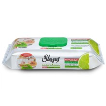 Sleepy Easy Clean – chusteczki czyszczące limonka 50 sztuk do kuchni i AGD