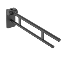 Stella Poręcz Ø32 uchylna PREMIUM - 80 cm, czarny mat 26.140-80-B
