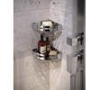 Gedy SMART półka narożna do kabiny prysznicowej 210x45x210mm stal nierdzewna polerowana 2479