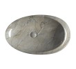 Sapho DALMA umywalka ceramiczna 68x165x44 cm grigio MM313