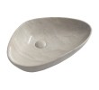 Sapho DALMA umywalka ceramiczna 585x14x39 cm marfil MM227