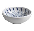 Sapho PRIORI umywalka ceramiczna średnica 41 cm biała z niebieskim wzorem PI028