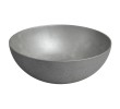 Toneb FORMIGO umywalka betonowa średnica 39 cm srebrny FG132