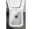 Sapho PORTO WC wiszące Rimless z prysznicem bidetowym 36x52 cm biały PZ102RX