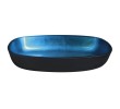 Sapho KVAORE umywalka szklana 54x40 cm niebieski TY224