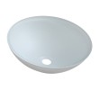 Sapho TELICA umywalka szklana średnica 42 cm biała TY181W