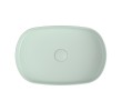 Isvea INFINITY OVAL umywalka ceramiczna nablatowa 55x36 cm Mint 10NF65055-2T