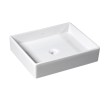 Isvea PURITY umywalka ceramiczna nablatowa 50x42cm (2505) 10PL66050