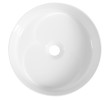 Isvea INFINITY ROUND umywalka ceramiczna nablatowa Ø36x 12cm biała 10NF65036