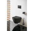 Creavit PAULA WC wiszące 35x50cm czarny mat TP325-51SM
