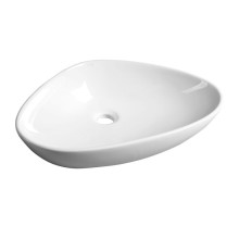 Sapho TERUEL umywalka ceramiczna nablatowa 585x14x39cm BH7007