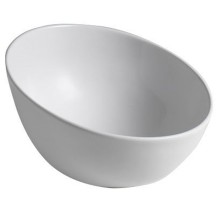 Sapho DOME OBLIQUO umywalka ceramiczna nablatowa 445x265 cm WH031