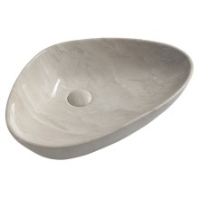 Sapho DALMA umywalka ceramiczna 585x14x39 cm marfil MM227