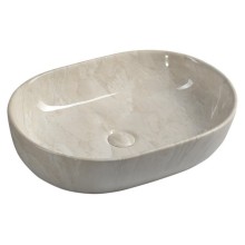 Sapho DALMA umywalka ceramiczna 59x14x42 cm marfil MM427
