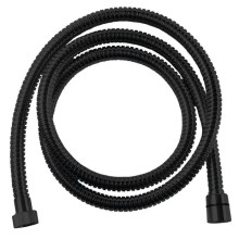 Sapho POWERFLEX wąż prysznicowy spiralny 150cm czarny mat FLEX156