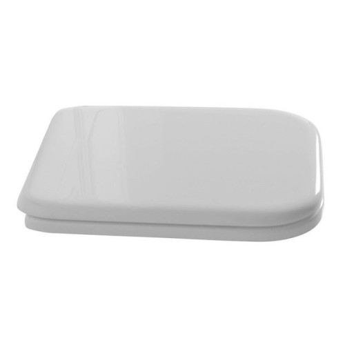 Kerasan WALDORF deska WC Soft Close biała/chrom 418801