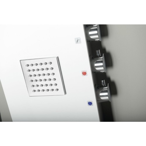 Polysan 5SIDE SQUARE panel prysznicowy 250x1550mm biała 80216