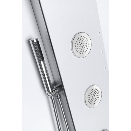 Polysan 5SIDE ROUND panel prysznicowy 250x1550mm biały 80217