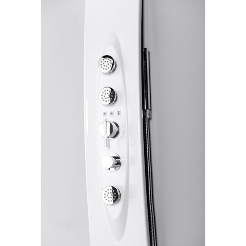 Polysan MOLA panel prysznicowy 210x1300mm z baterią termostatyczną ścienny 80365