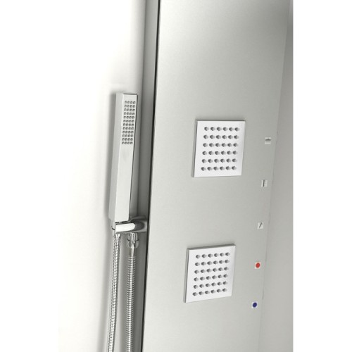 Polysan 5SIDE SQUARE panel prysznicowy 250x1550mm aluminium 80221