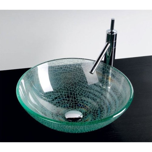 Sapho ICE umywalka szklana średnica 42 cm 2501-04