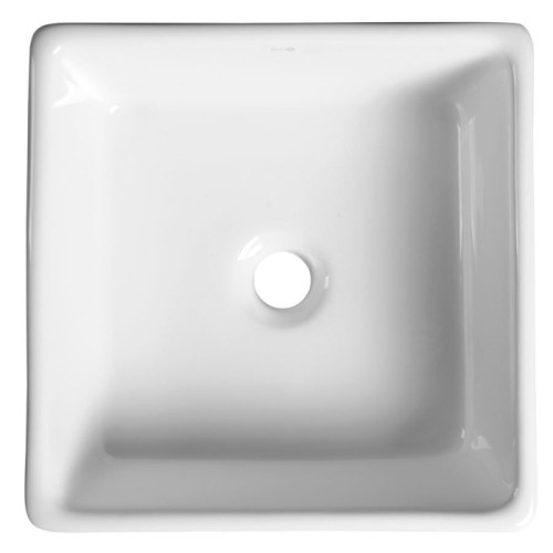 Sapho UBEGA umywalka ceramiczna nablatowa 38x135x38 cm BH7006