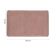 Gedy 96FY100610 FUZZY dywanik łazienkowy 60x100cm 100% polyester antypoślizgowa różowy